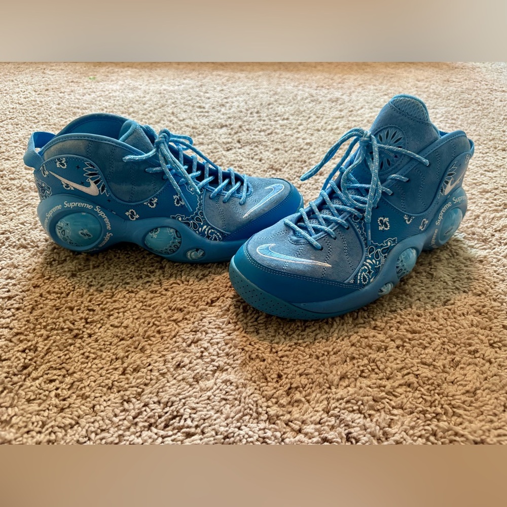 Nike Air Zoom Flight 95 SP Supreme University Blue Sz 10